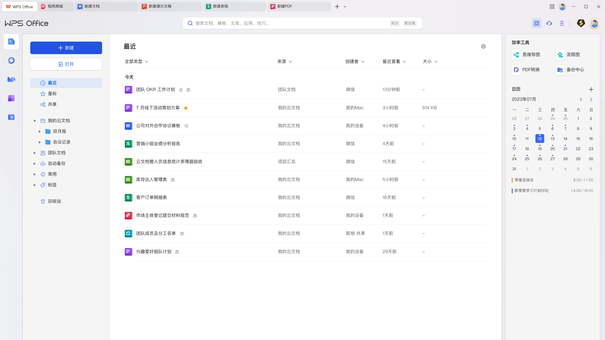 WPS Office AI写作表格分析和PPT生成挑战展示